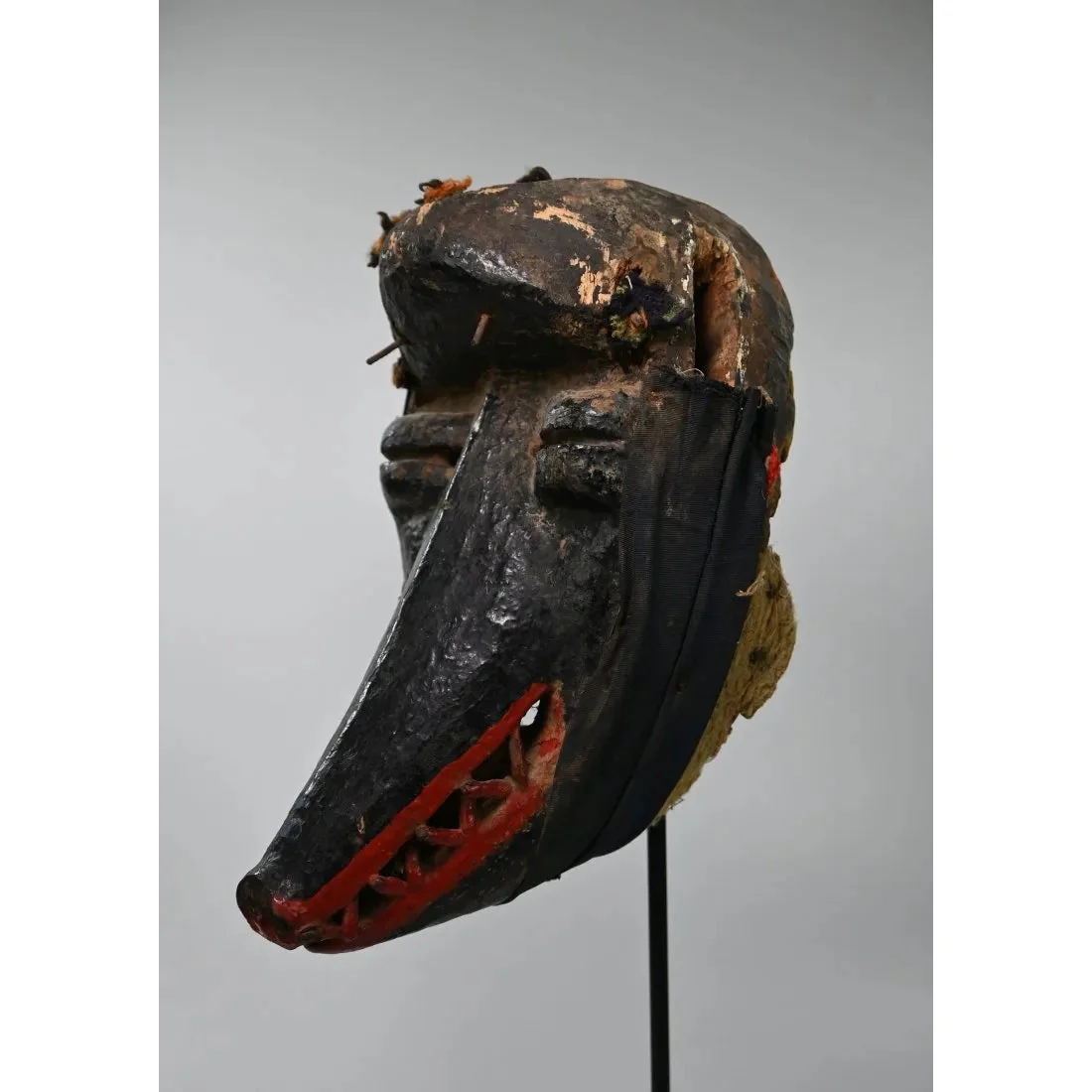 Dan Zoomorphic Boar / Pig Mask, Liberia #904 PROVENANCE - Image 6