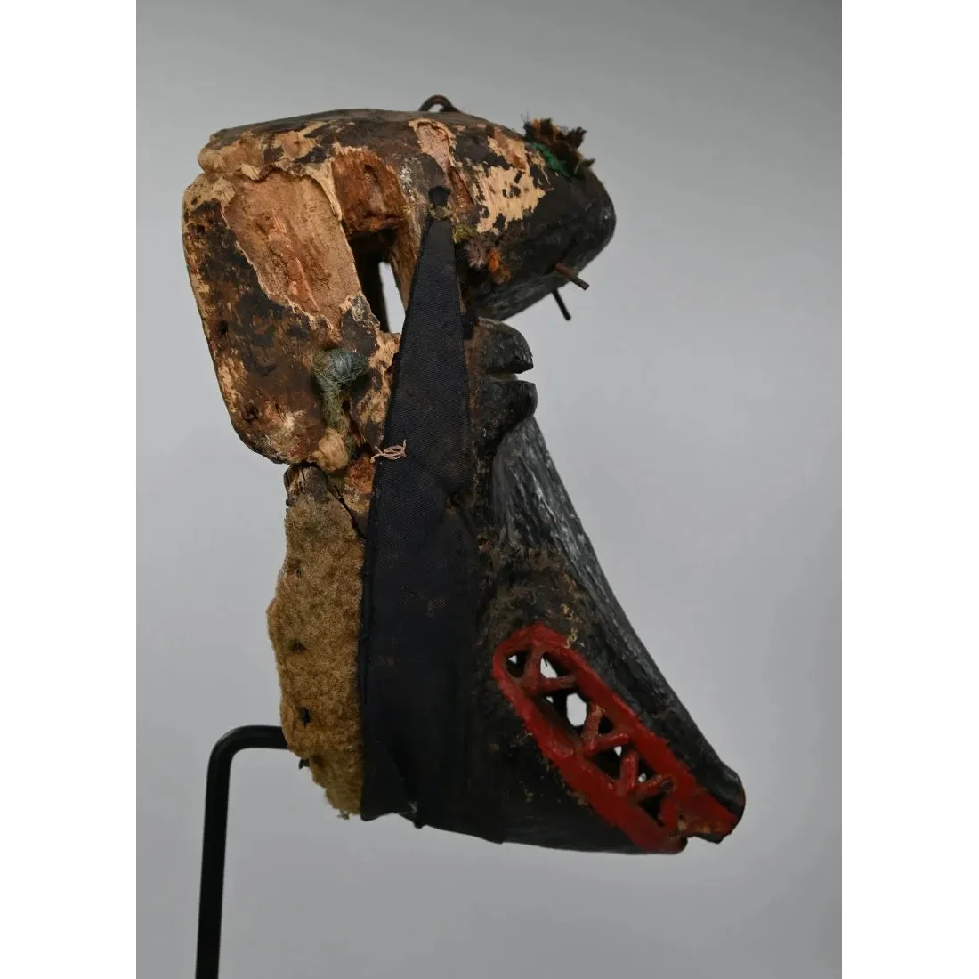 Dan Zoomorphic Boar / Pig Mask, Liberia #904 PROVENANCE - Image 8