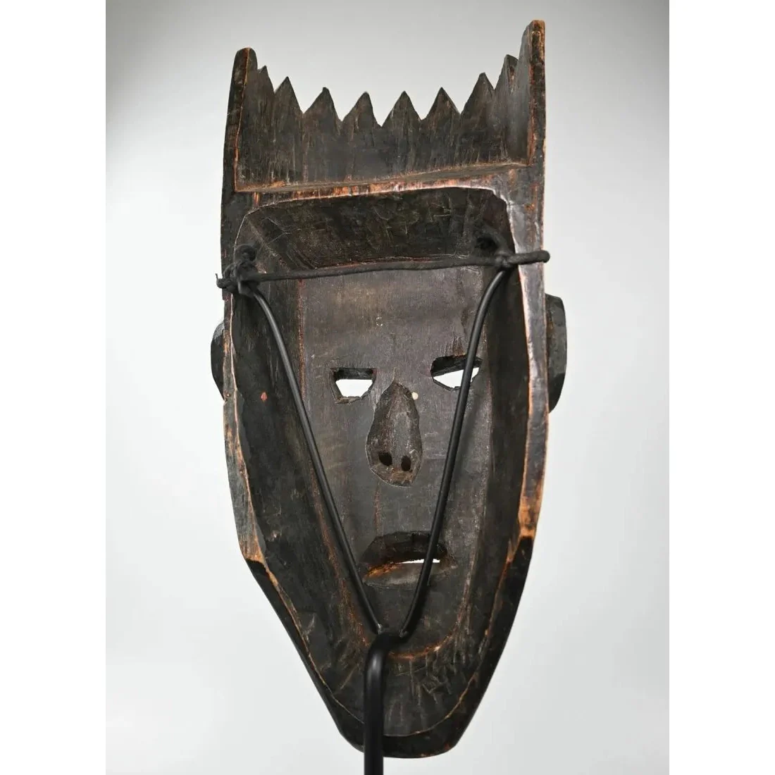 Nepal Dance Mask with Buddhist Crown - Image 10