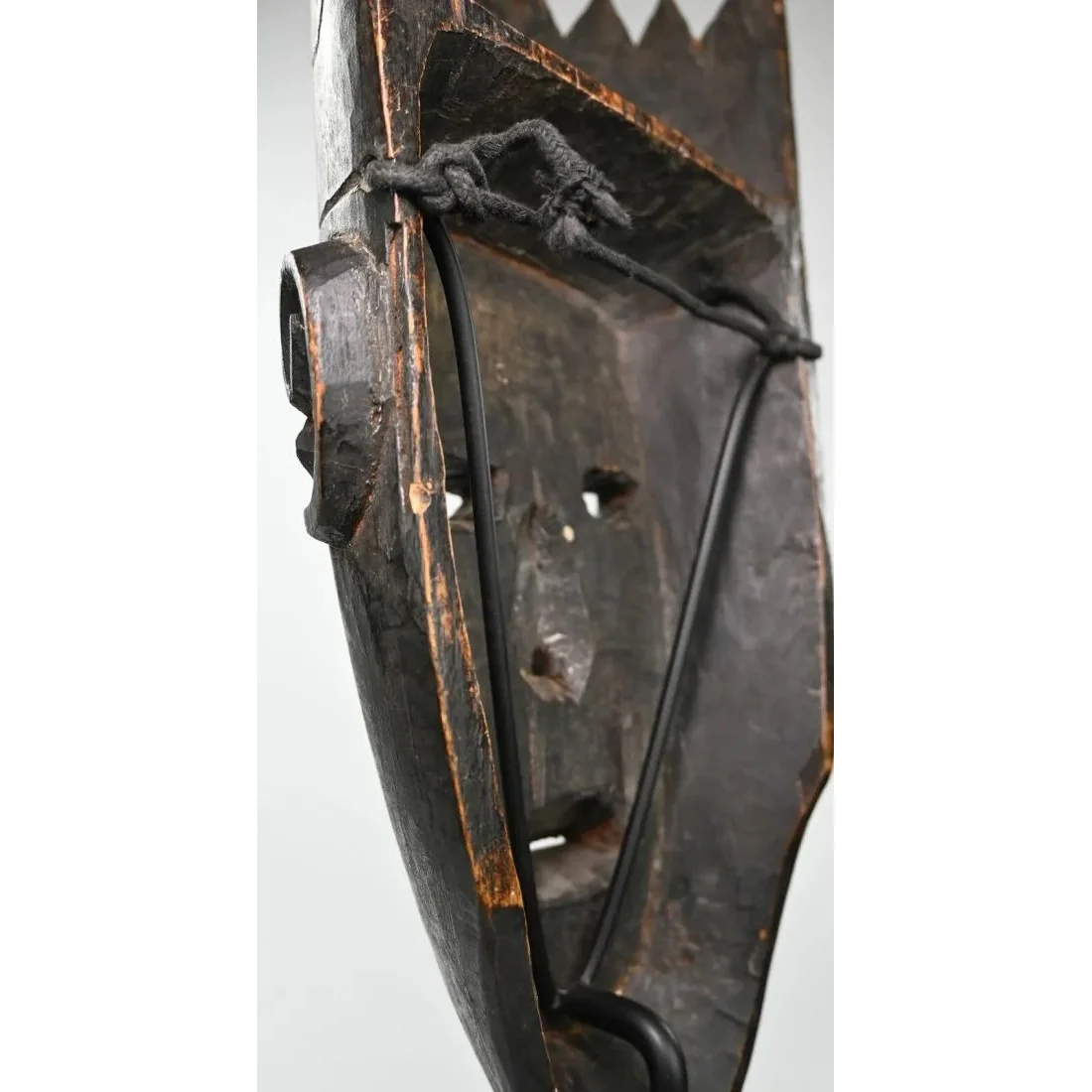 Nepal Dance Mask with Buddhist Crown - Image 9