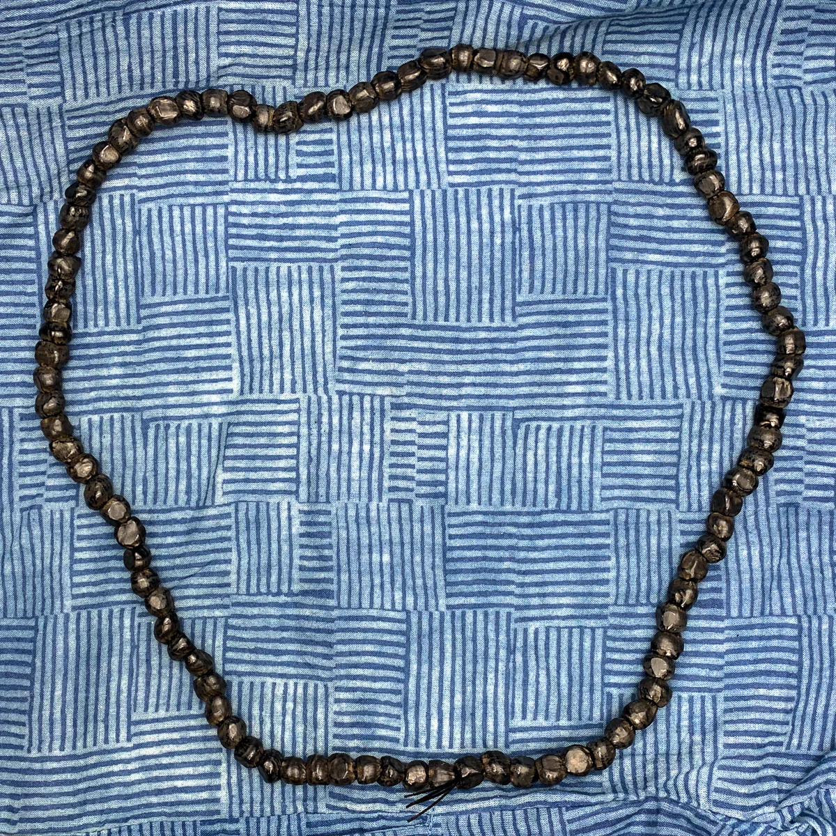Antique Banana Seed Hilltribe Heirloom Beads, Thailand - Image 4