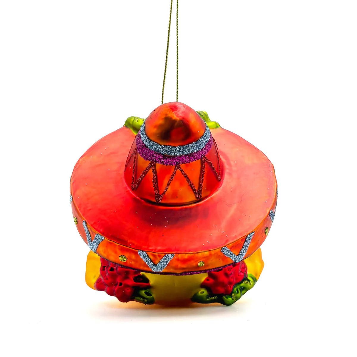 The Catrina Prefers Geckos Day of the Dead Ornament - Image 6