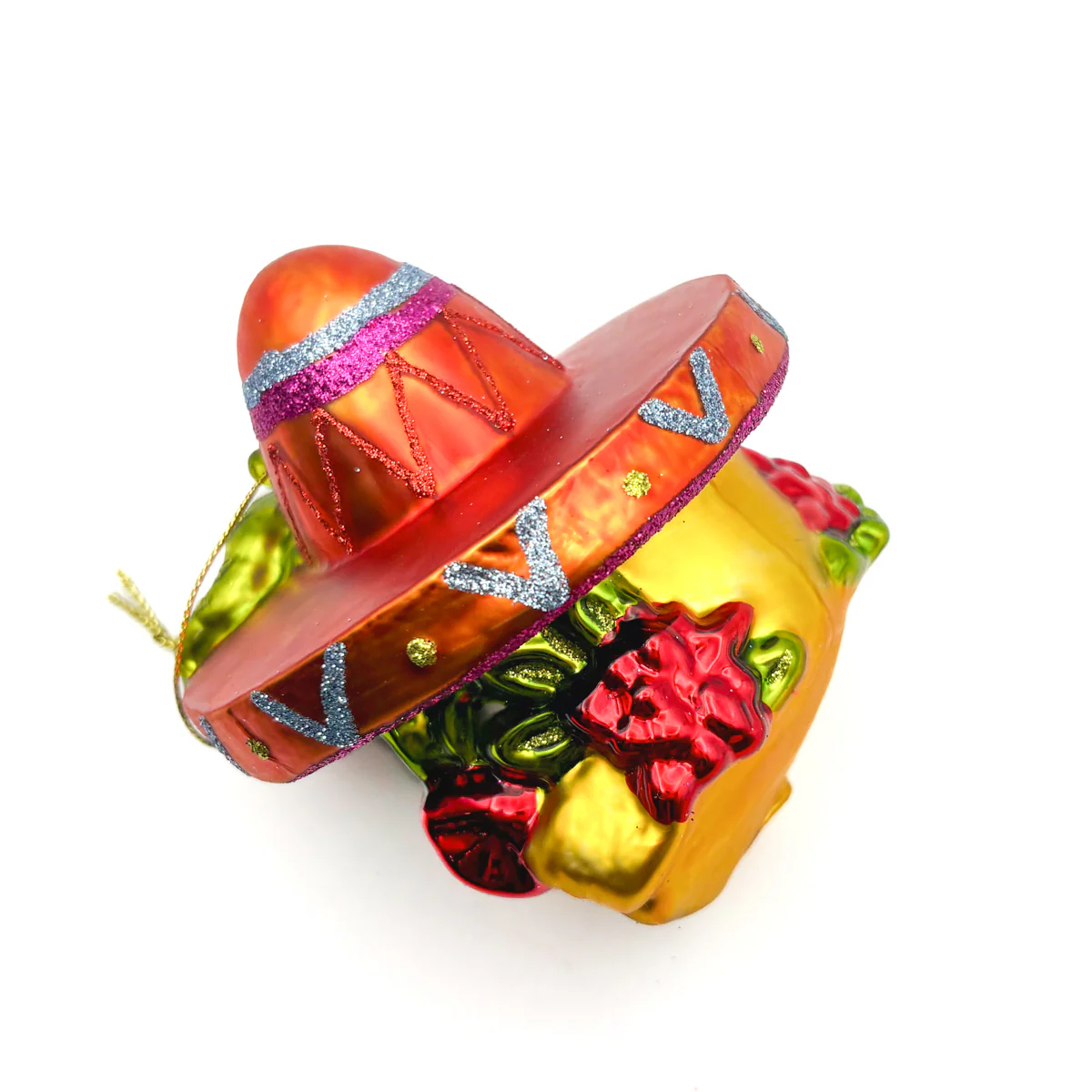 The Catrina Prefers Geckos Day of the Dead Ornament - Image 7