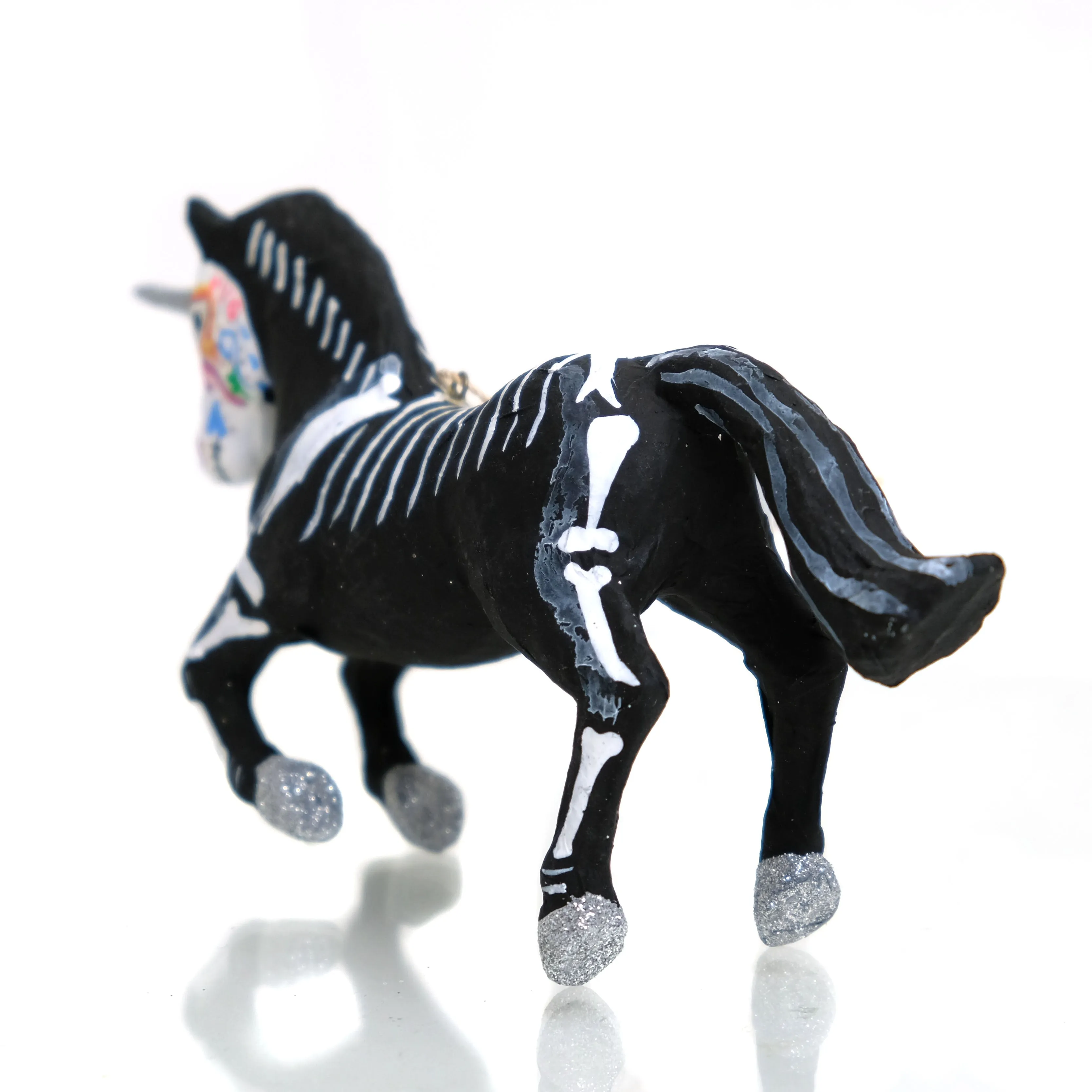 Dia De Los Muertos Unicorn Ornament - Image 3