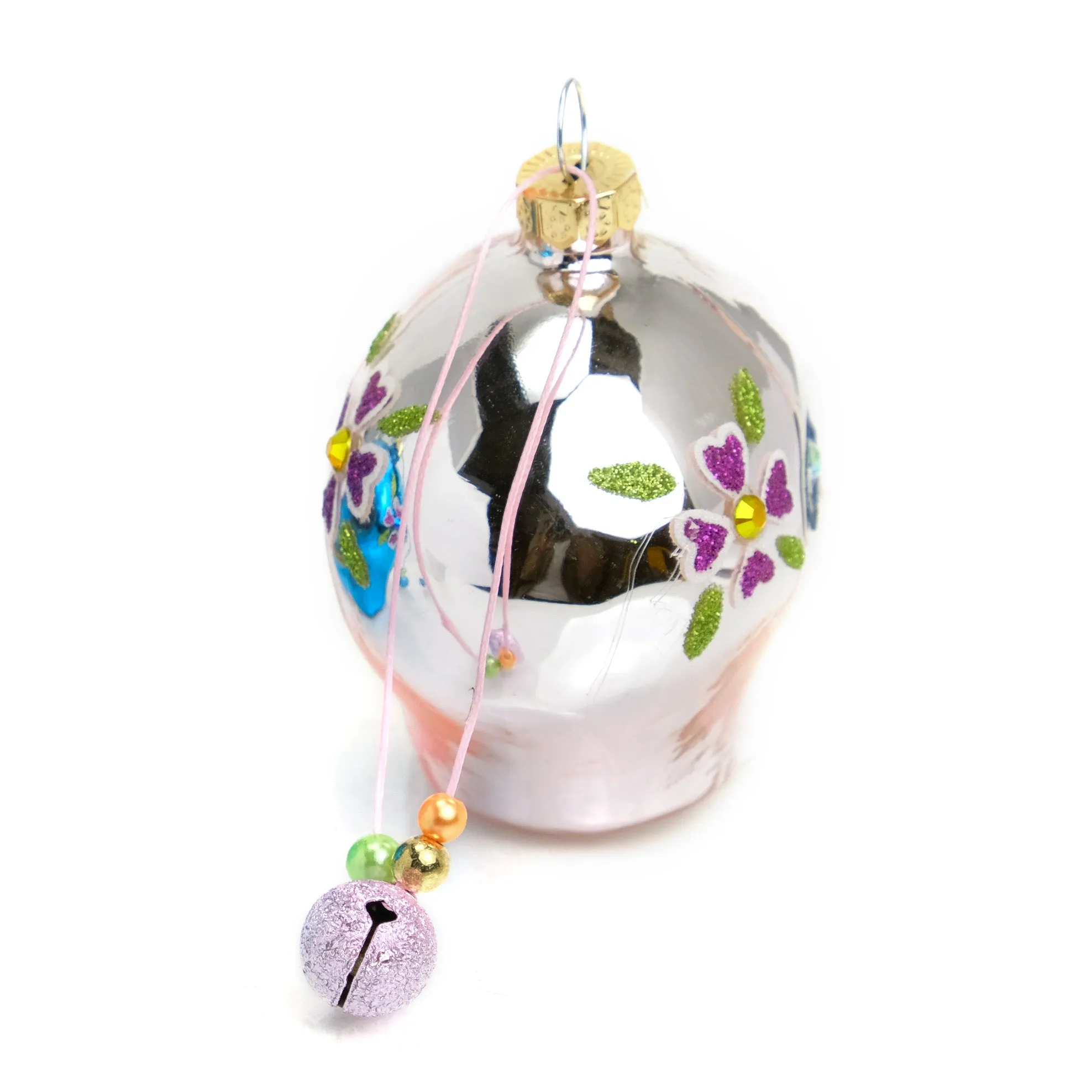 Dia de Los Muertos Skull Ornament #2 - Image 3