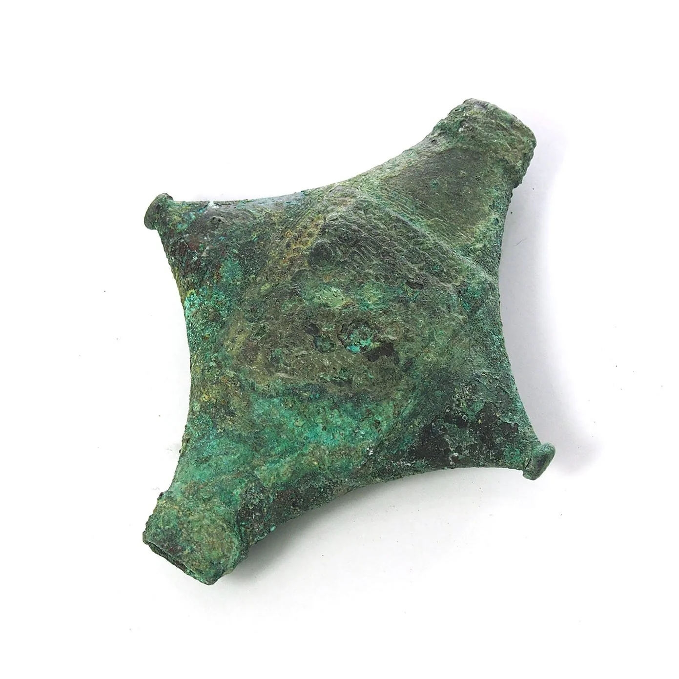 Djenne Bronze Prestige Beads 16th to 18th Century Large and Rare Lot of Three Beads - Image 4