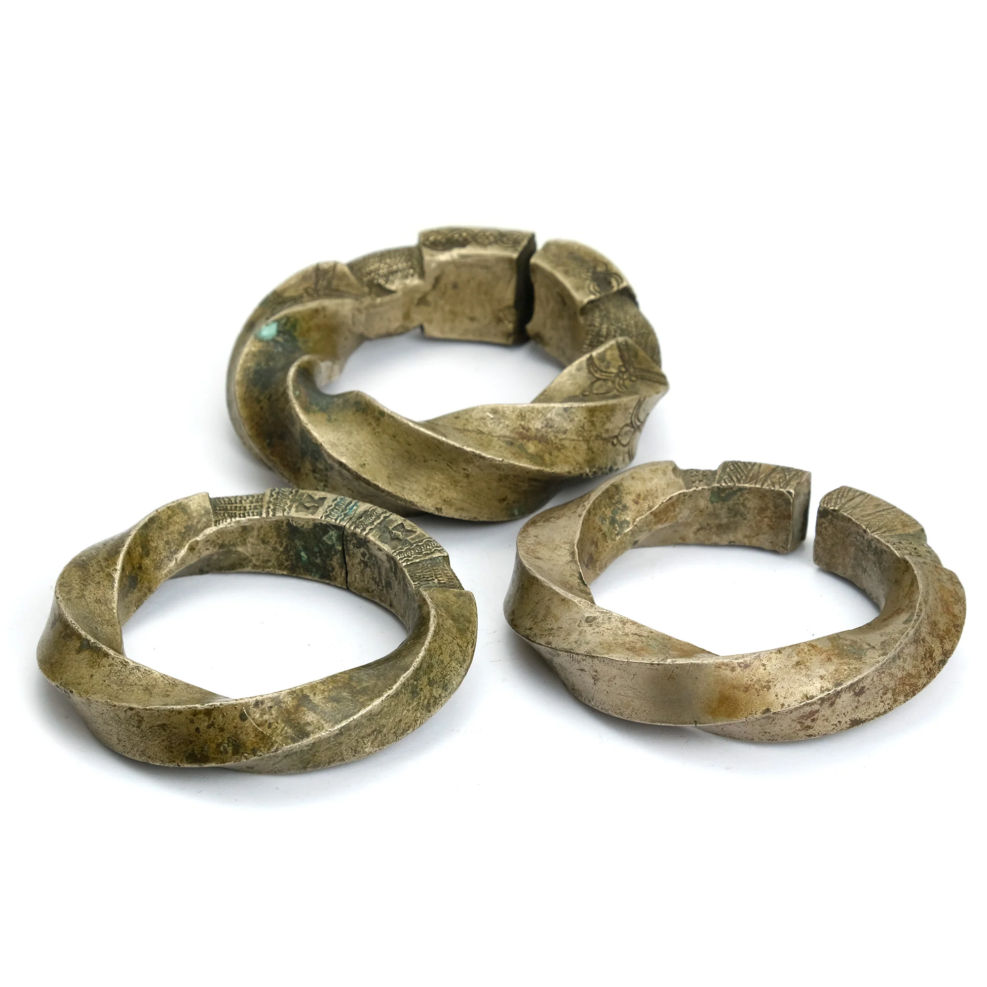 Djerma Spiraled Bangles Group from Nigeria - Image 3