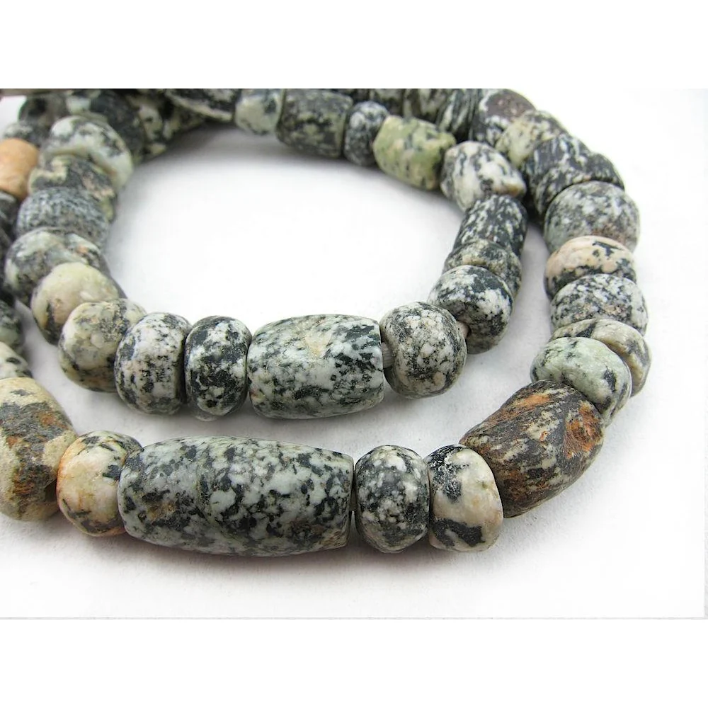 Dogon 16th to 18th Century Granite Beads / Necklace - Image 3