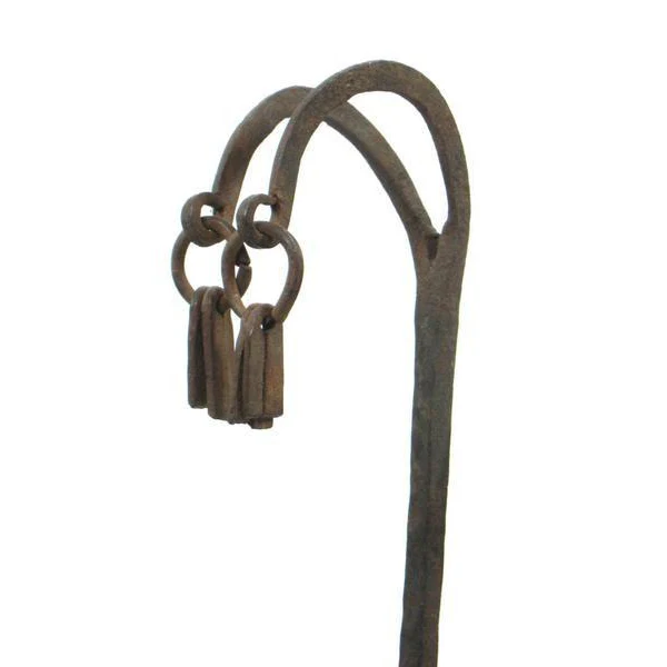 Dogon 19th Century Iron Shrine Marker  1 - Image 2