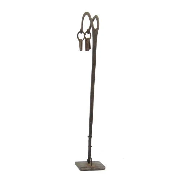 Dogon 19th Century Iron Shrine Marker  1 - Image 3