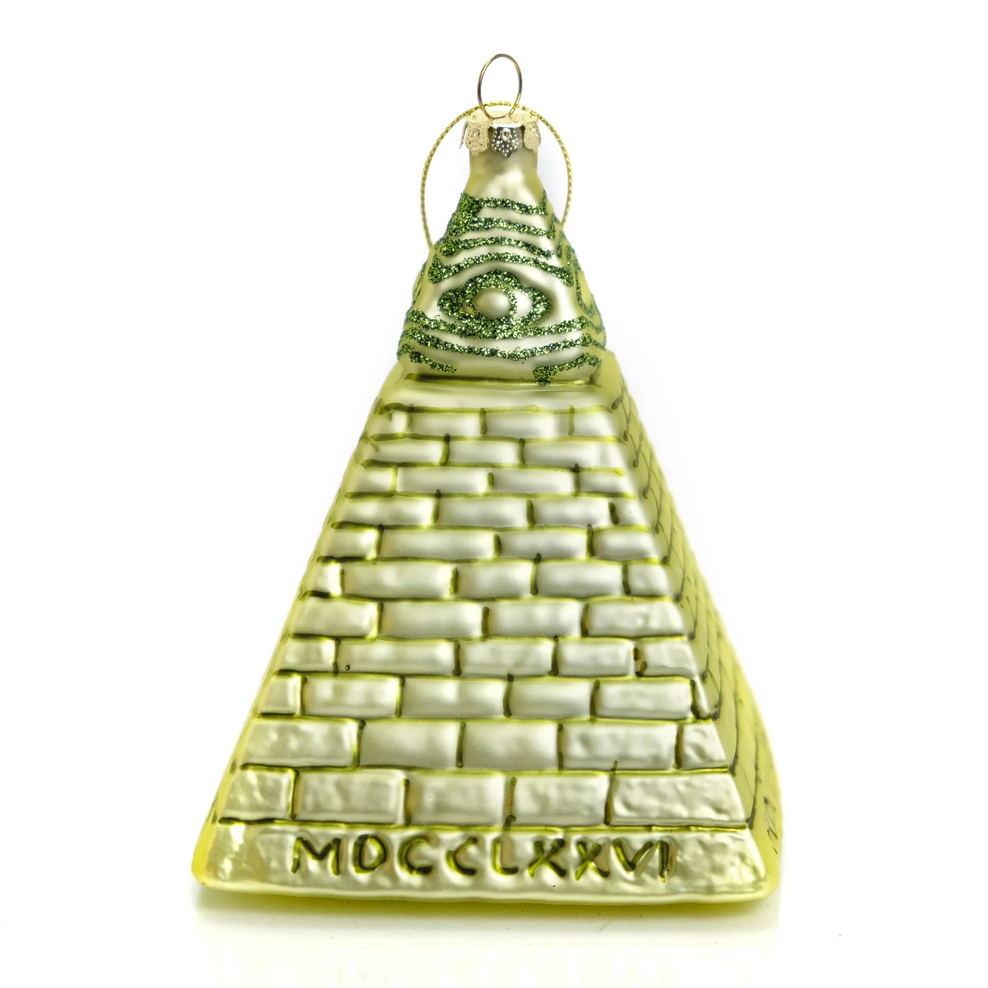 Dollar Big Eye Pyramid Ornament - Image 2