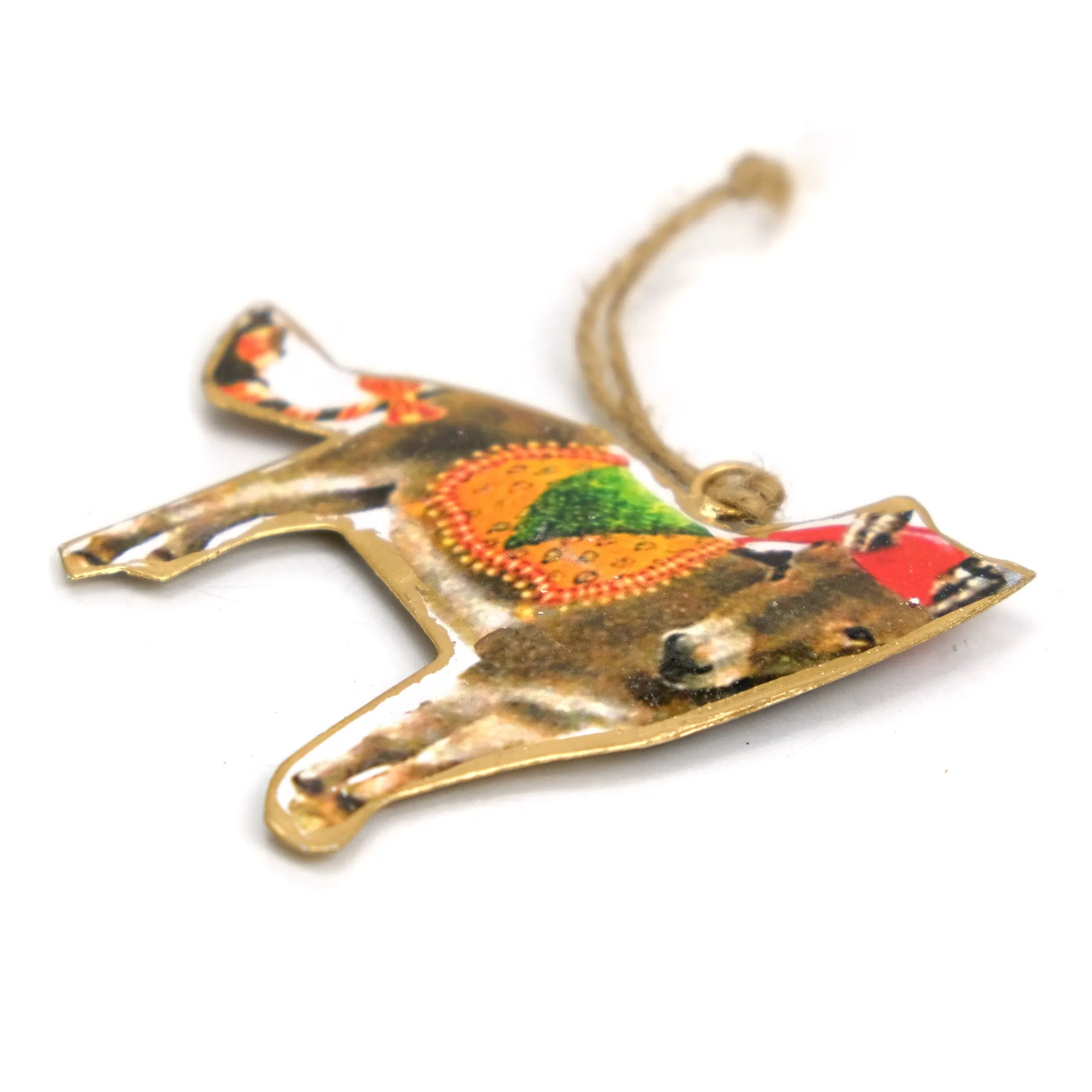 Donkey with Wreath Ornament - Image 3
