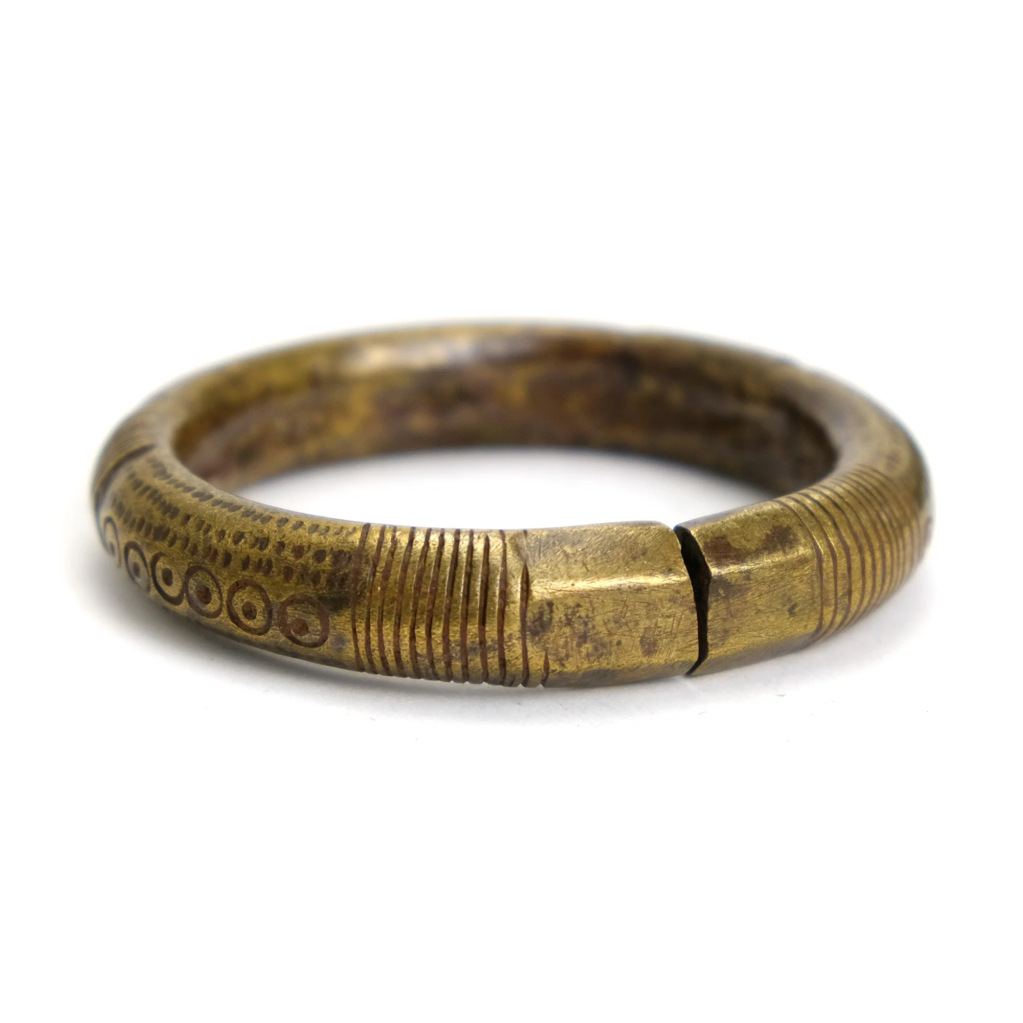 Dowry Wealth Currency Bangle Bracelets from Nigeria set of Four Bangles - Image 6