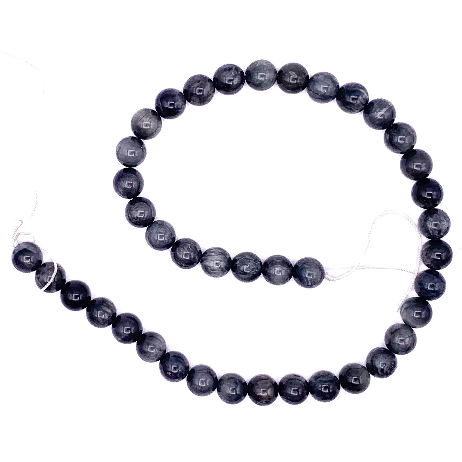 Eagle Eye 10mm Smooth Round Bead Strand - Image 2