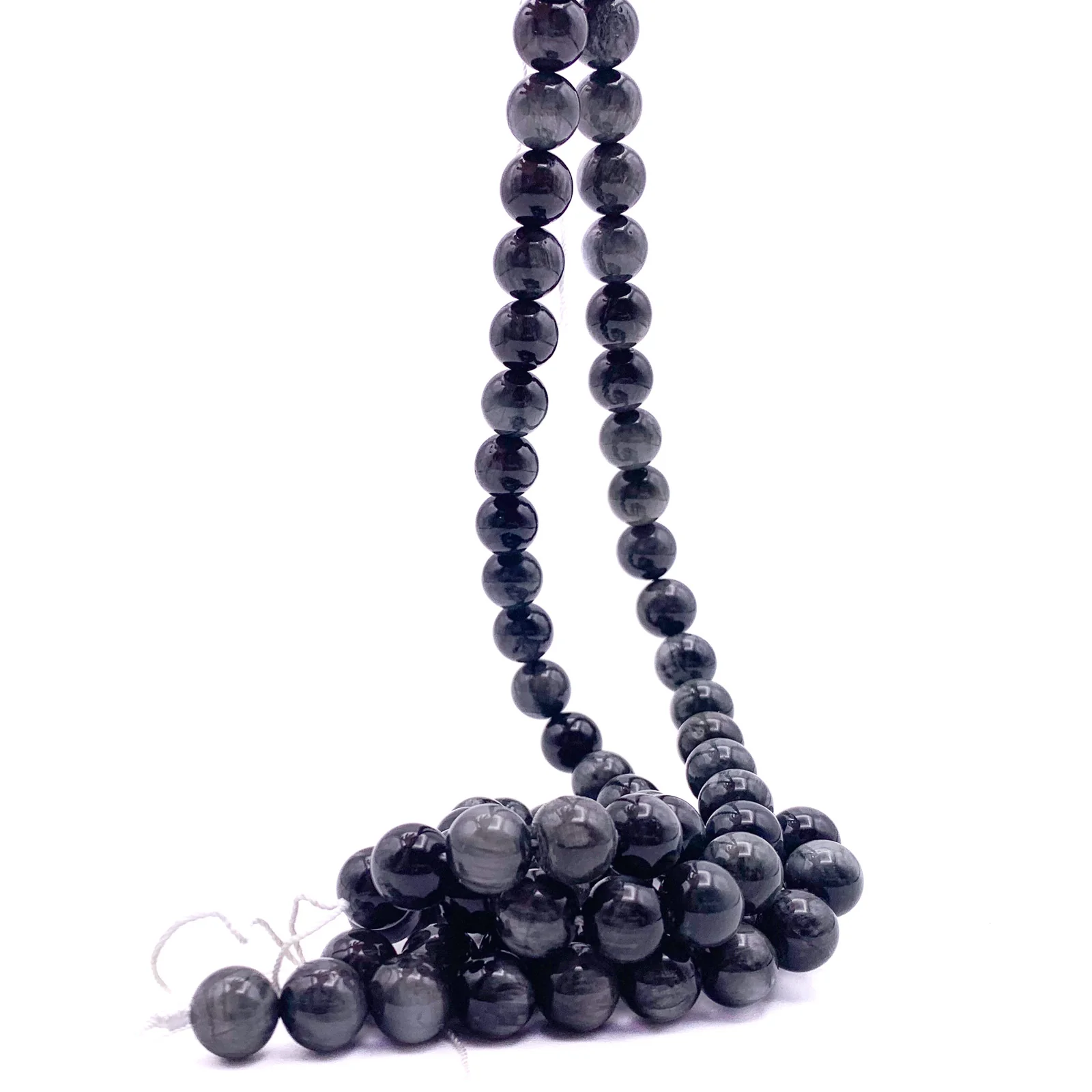 Eagle Eye 10mm Smooth Round Bead Strand - Image 6