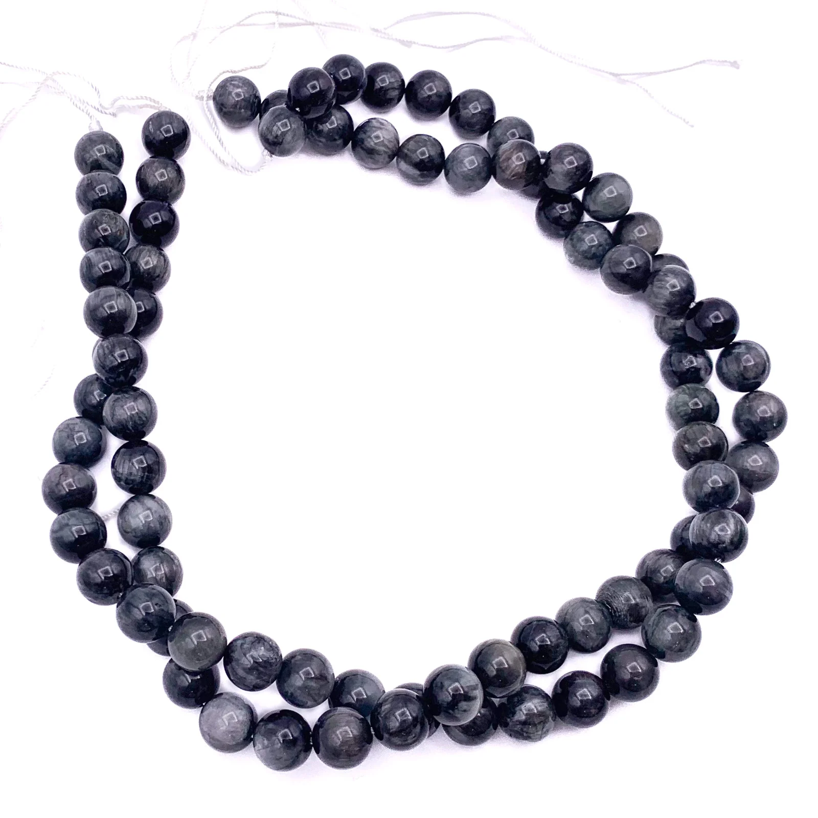 Eagle Eye 10mm Smooth Round Bead Strand - Image 7
