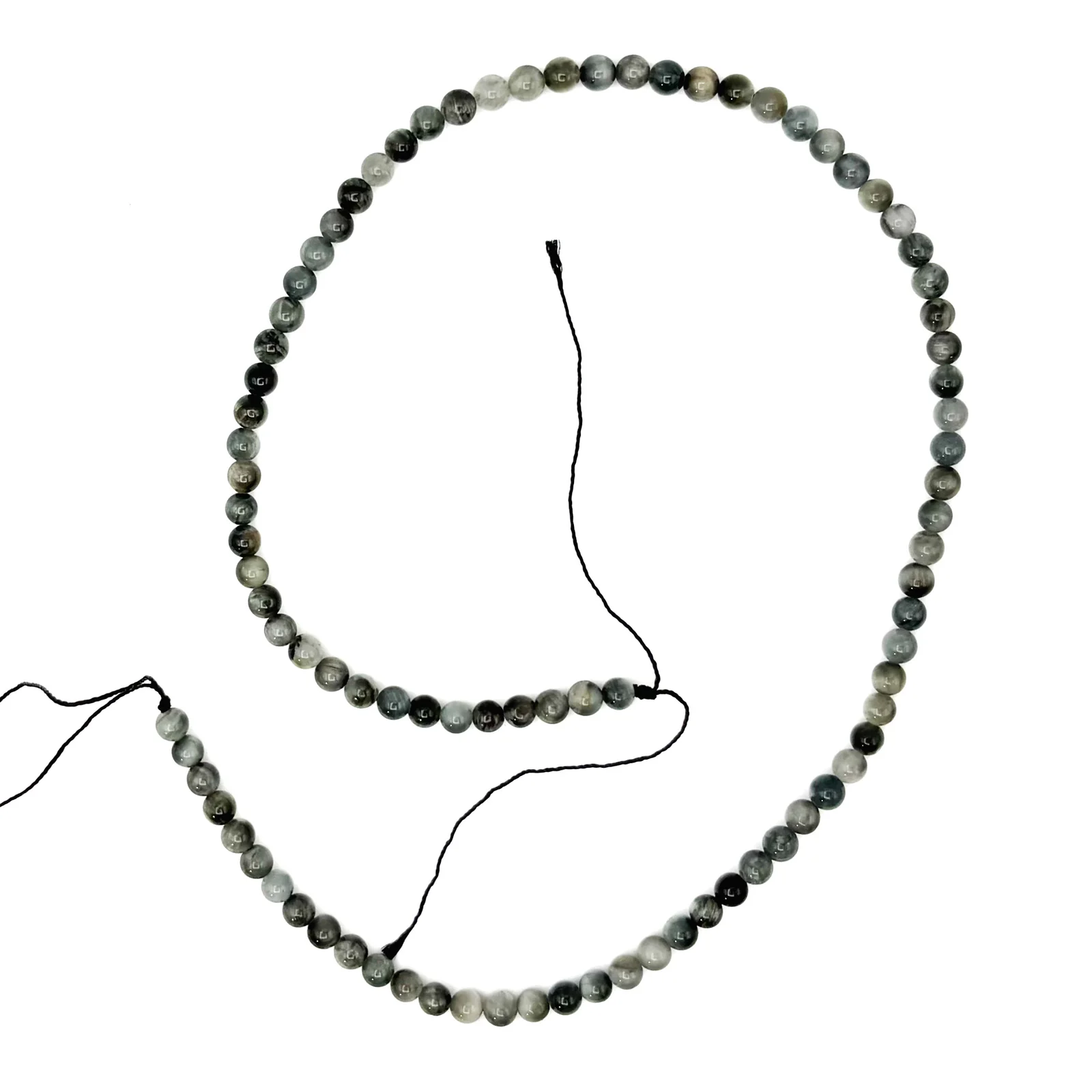 Eagle Eye 4.5mm Smooth Rounds Bead Strand - Image 2