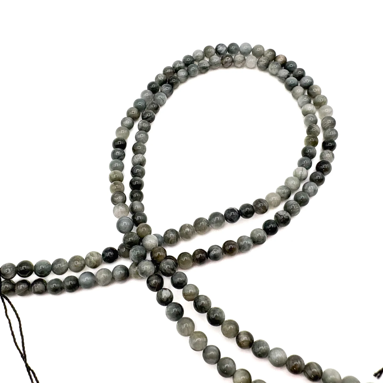 Eagle Eye 4.5mm Smooth Rounds Bead Strand - Image 4