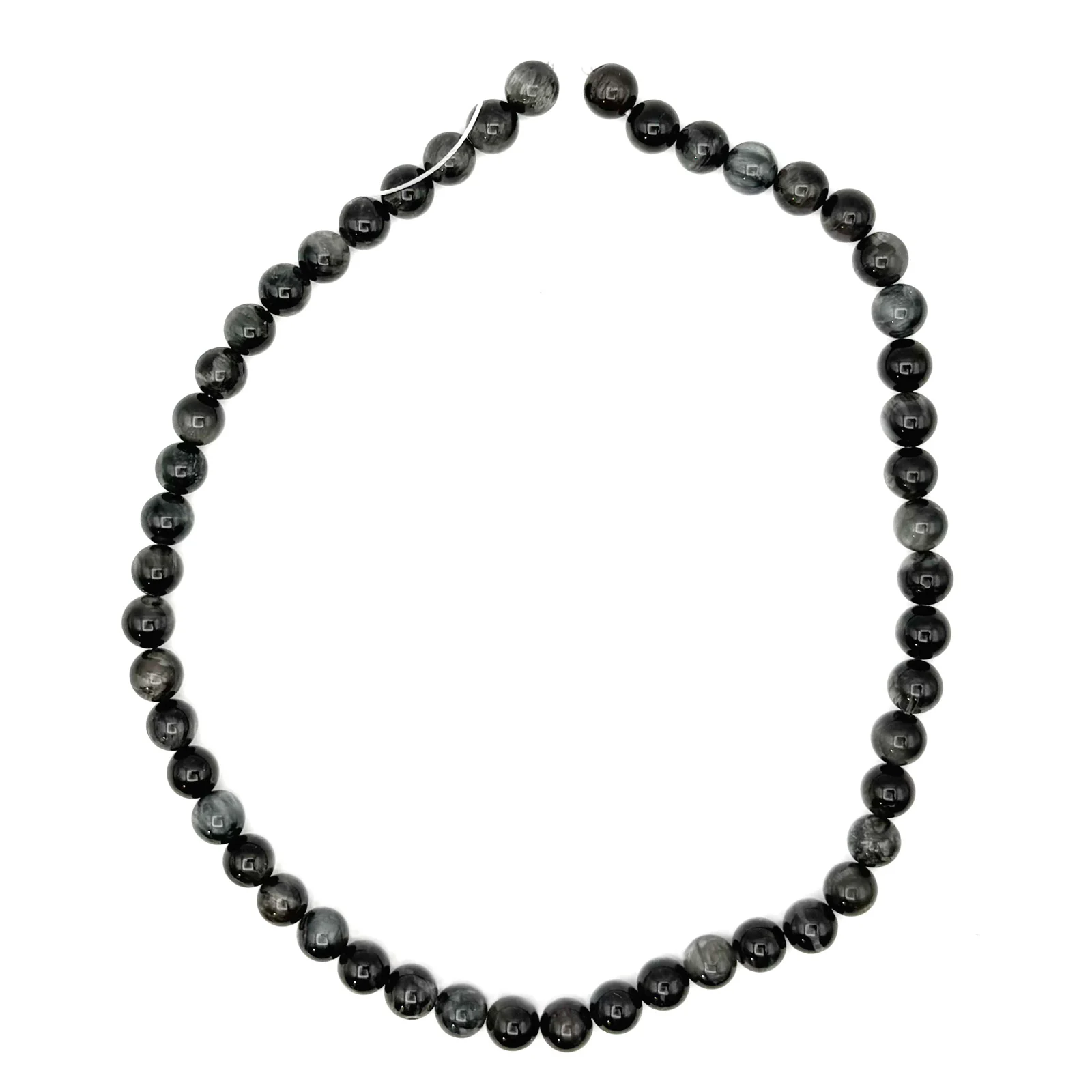 Eagle Eye 8mm AAA Smooth Rounds Bead Strand - Image 5