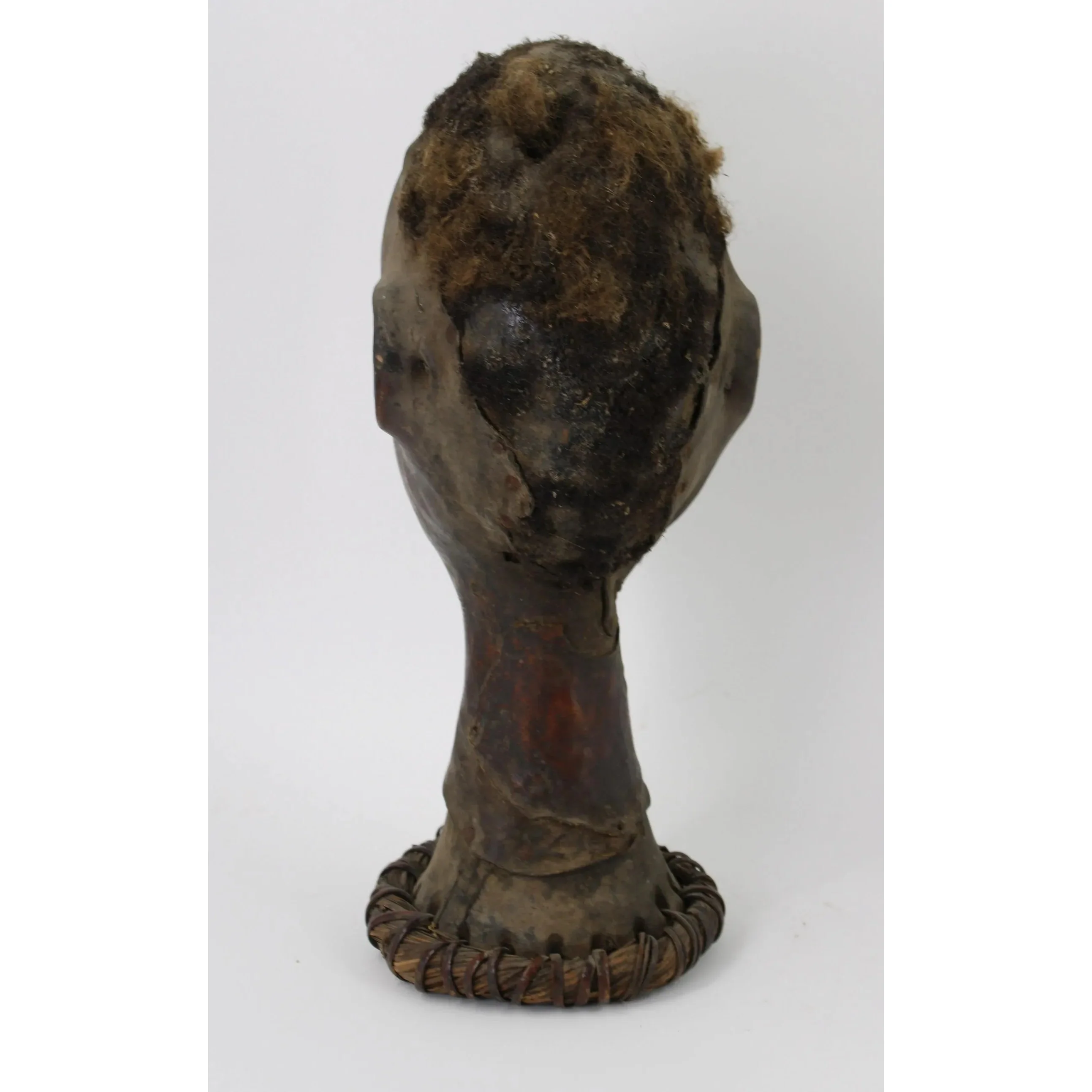 Ekoi Ejagham Hide Covered Headdress, Nigeria #973 - Image 4