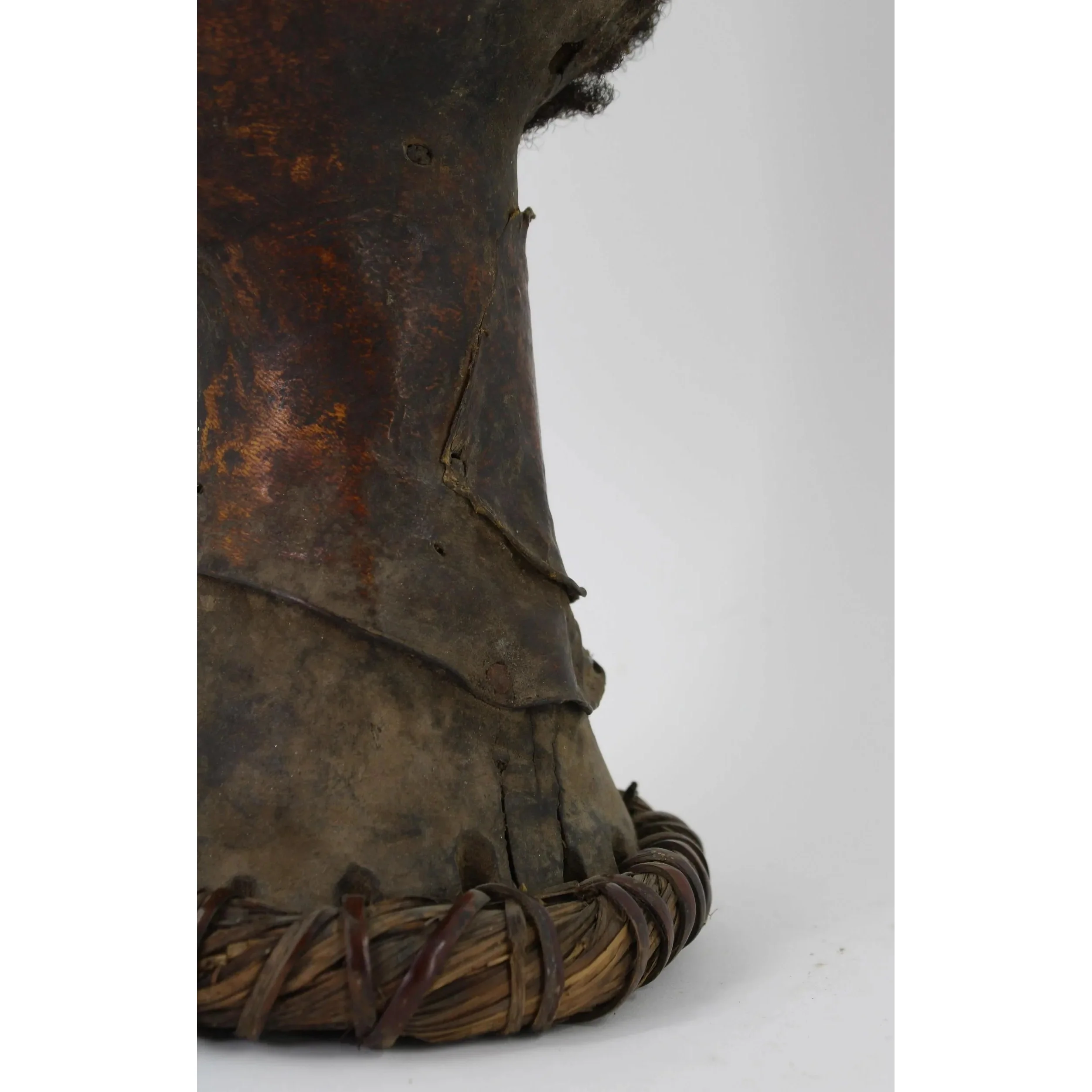 Ekoi Ejagham Hide Covered Headdress, Nigeria #973 - Image 9
