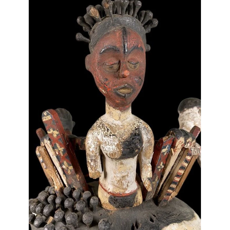 Ekoi Helmet Dance Mask, Nigeria #1149 PROVENANCE - Image 7