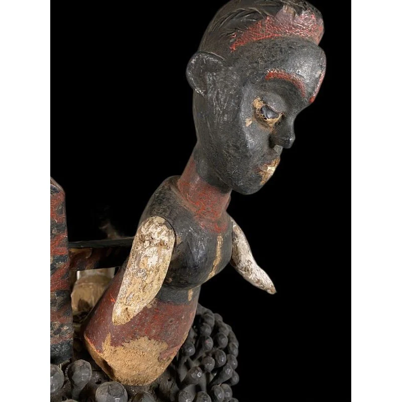 Ekoi Helmet Dance Mask, Nigeria #1149 PROVENANCE - Image 8