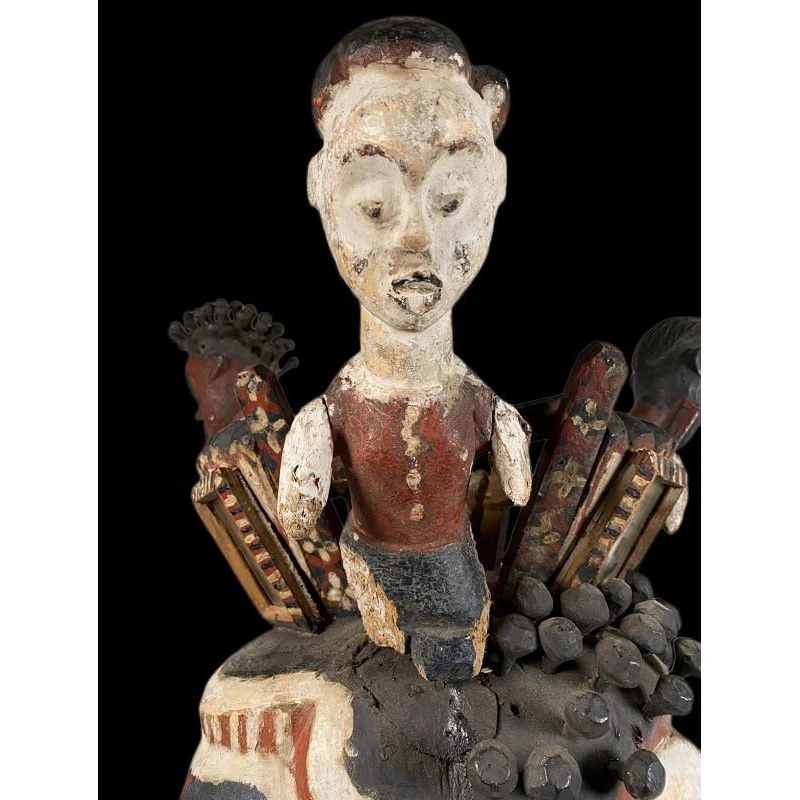 Ekoi Helmet Dance Mask, Nigeria #1149 PROVENANCE - Image 9