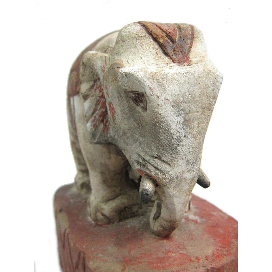 Antique Elephant Figure-03 - Image 5