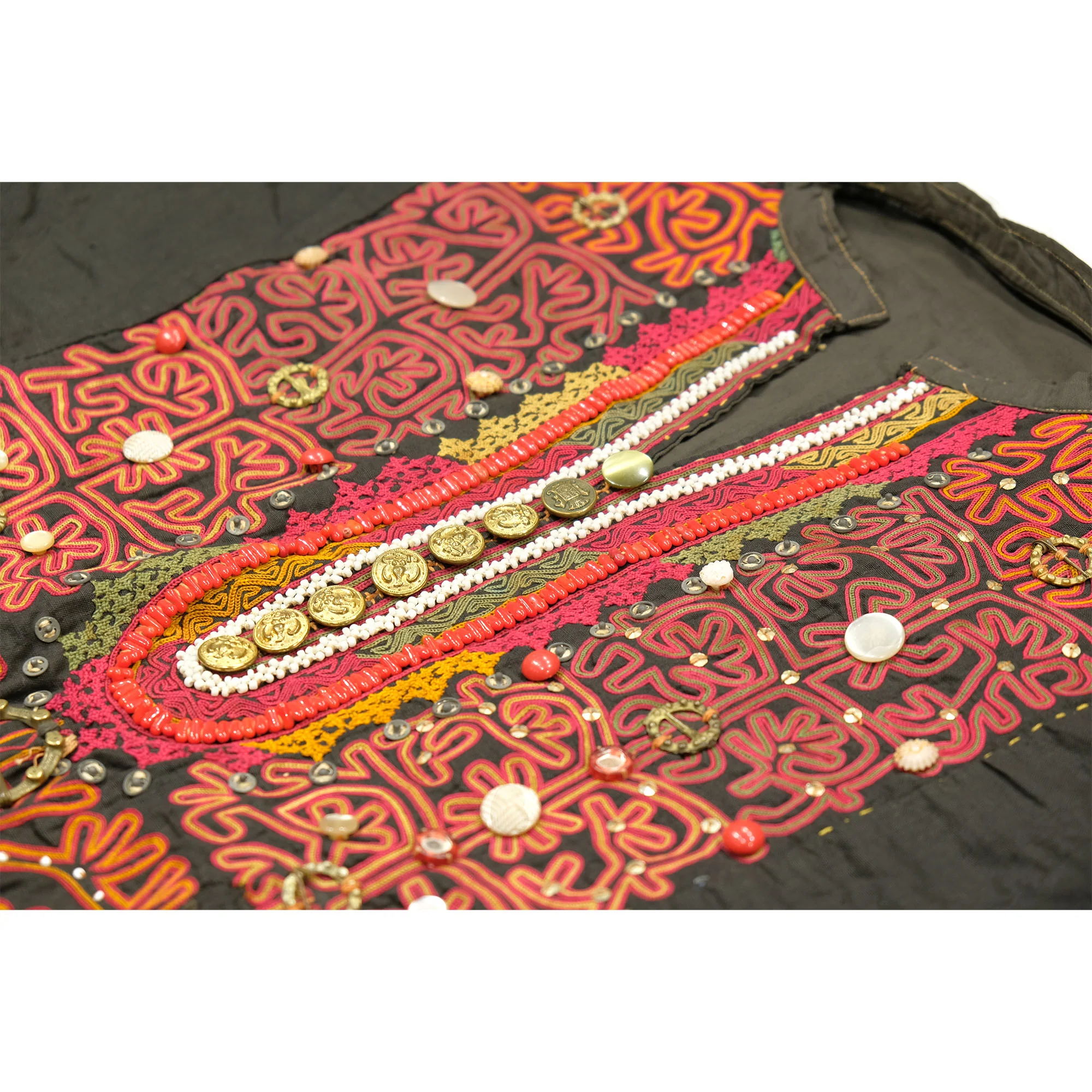 Embroidered Afghan Dress - Image 4