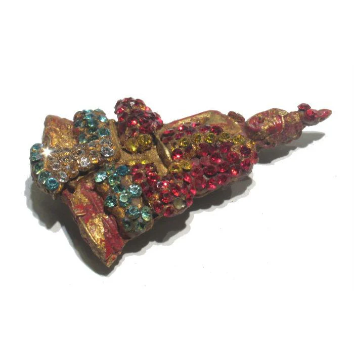 Buddha "Three Seasons" Jeweled Amulet - Image 3