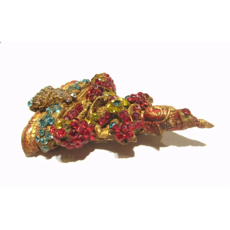 Buddha "Three Seasons" Jeweled Amulet - Image 5