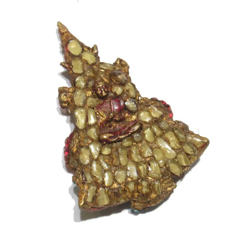 Buddha "Three Seasons" Jeweled Amulet - Image 8