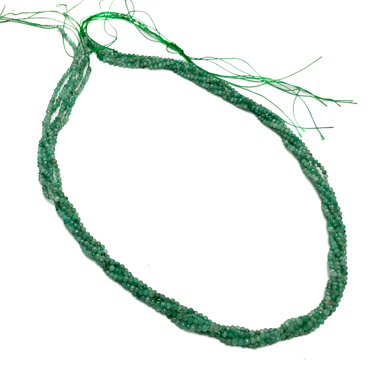 Emerald Columbia 2mm Faceted Rounds - Image 4