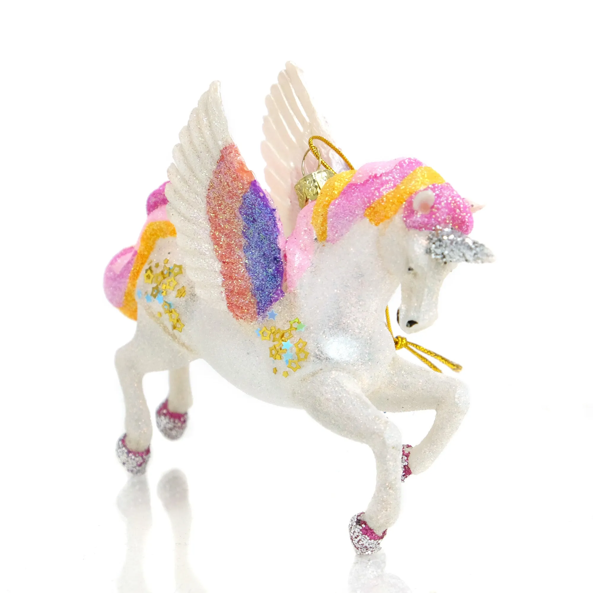 Enchanted Unicorn Pegasus Ornament #1 - Image 2