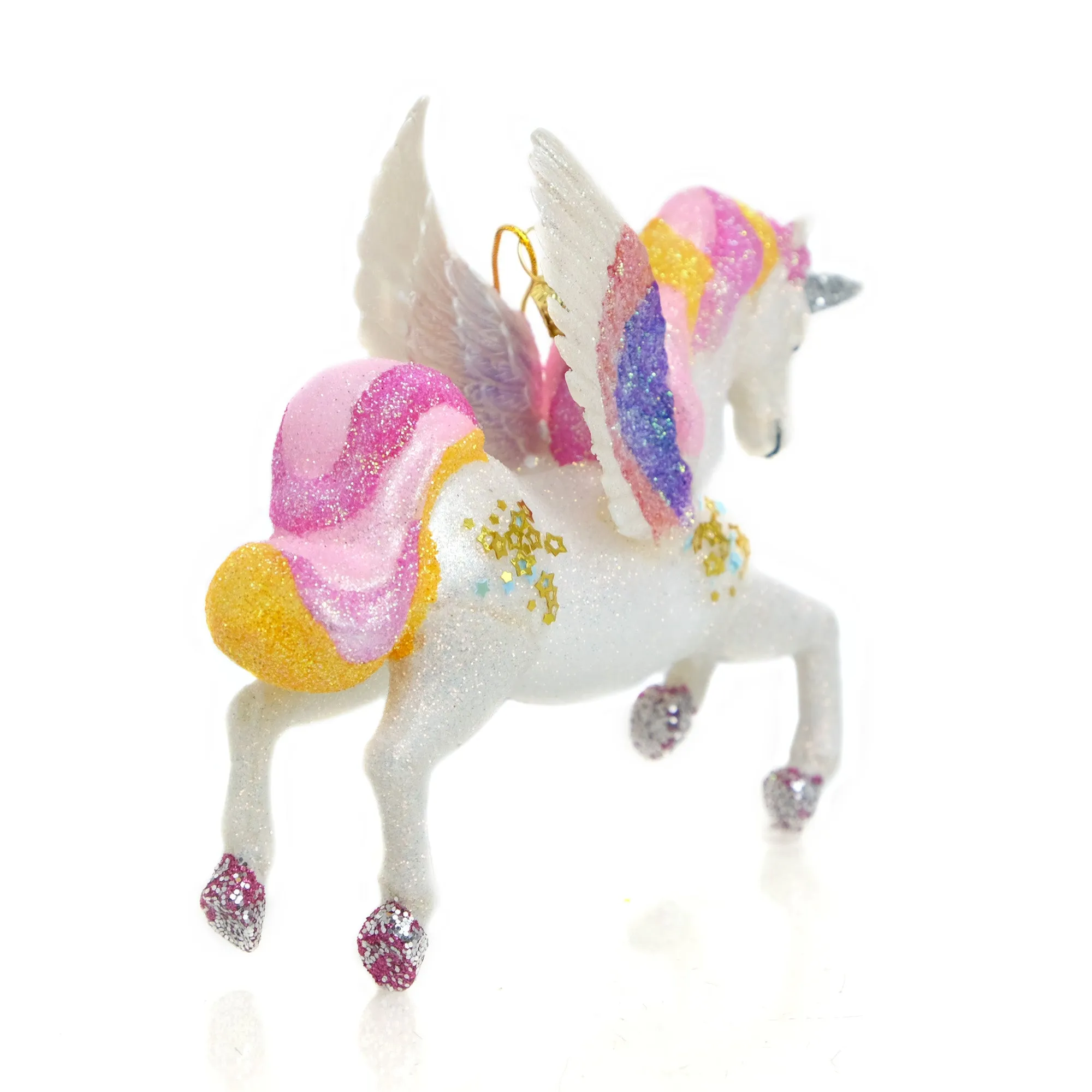 Enchanted Unicorn Pegasus Ornament #1 - Image 3