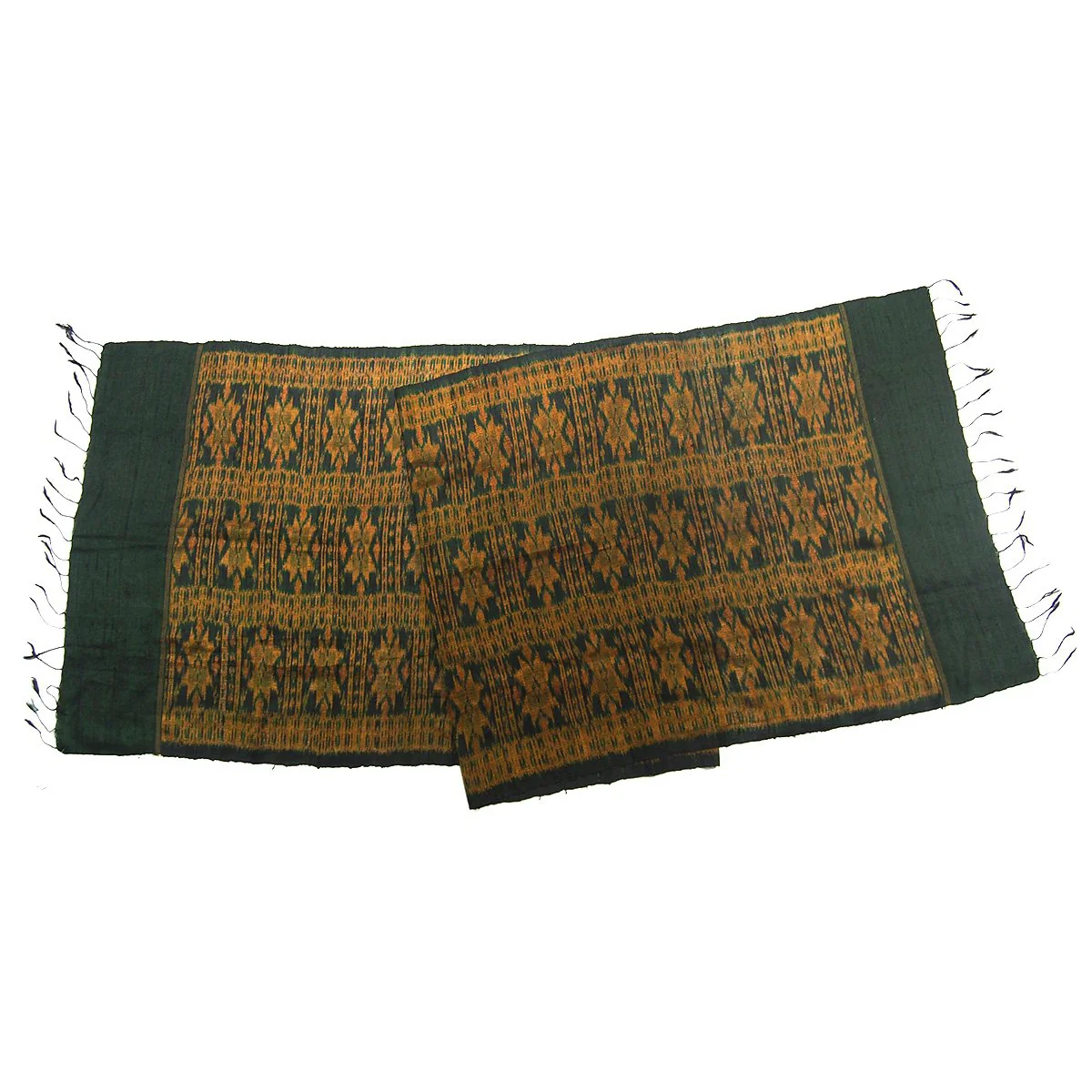 Ensemble 22: Vintage Shamanic Tiger Spirit Cloth with Suzani Cloth and Ikat Shawl - Each Item Sold Separately - Image 13