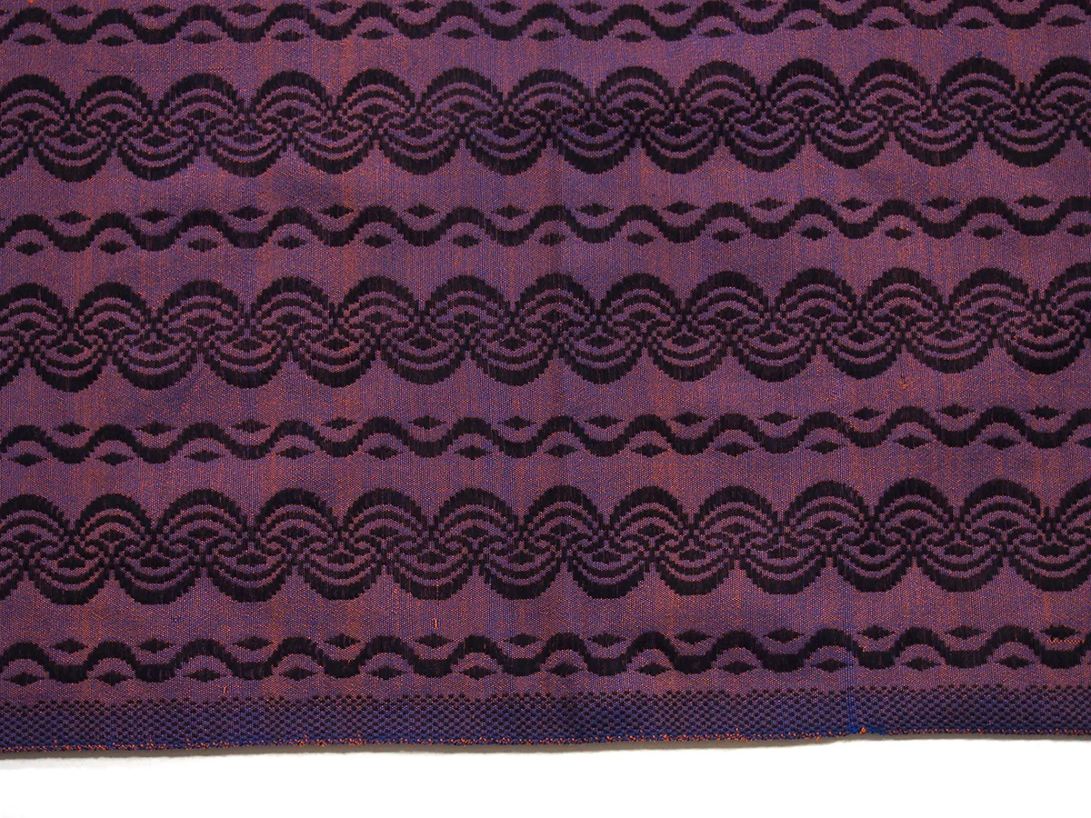 Ensemble 6: Floral Printed Sarong from Bali, Indonesia with Hand Tooled/ Adorned Leather Bib Necklace from Beads of Paradise NYC - Each Item Sold Separately - Image 9