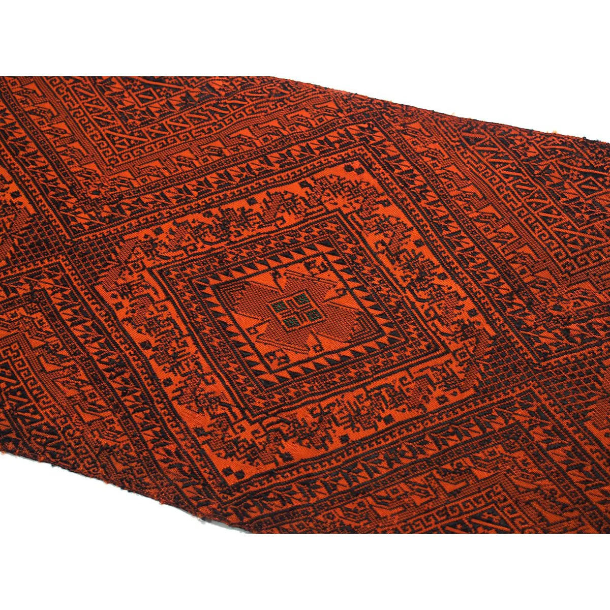 Tiger Ikat Heirloom 100% Silk Hand Woven Textile 26 Foot Length from Thailand - Image 7
