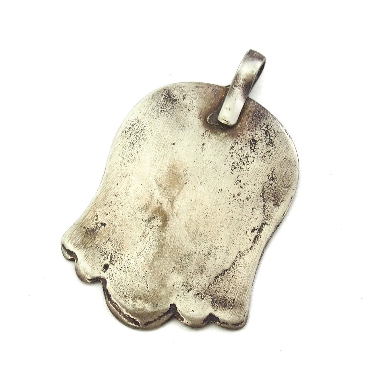 Essaouira Hamsa Pendant with Floral Pattern 2 - Image 2