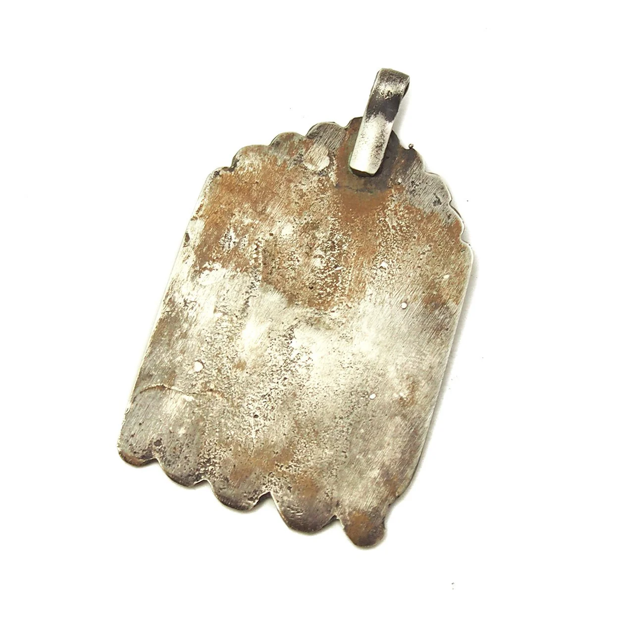 Essaouira Hamsa Pendant with Rose with Eight Petals 3 - Image 2