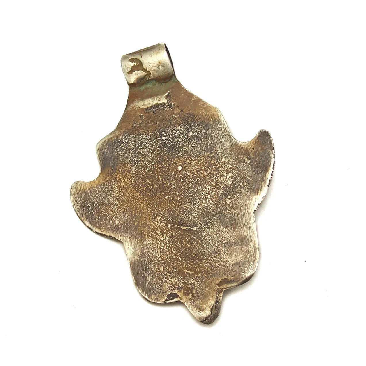 Essaouira Rare Hamsa Pendant with Salamander Protecting an Egg - Image 2