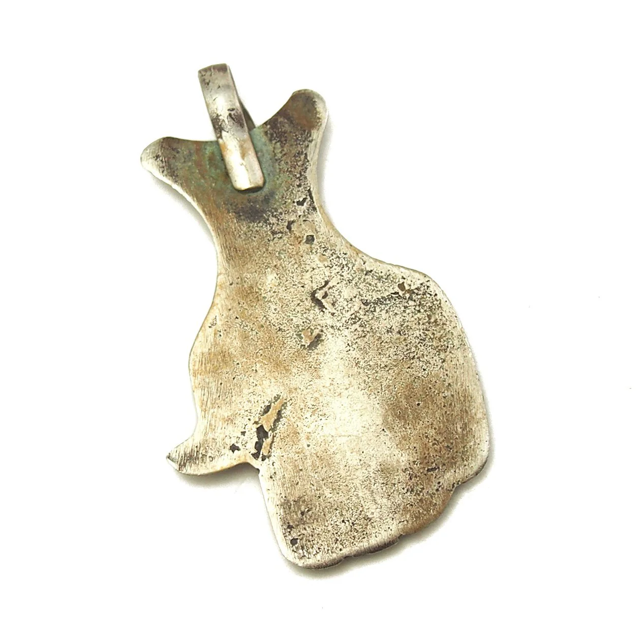 Essaouira Rare Hamsa Pendant with Salamander Protecting an Egg - Image 2