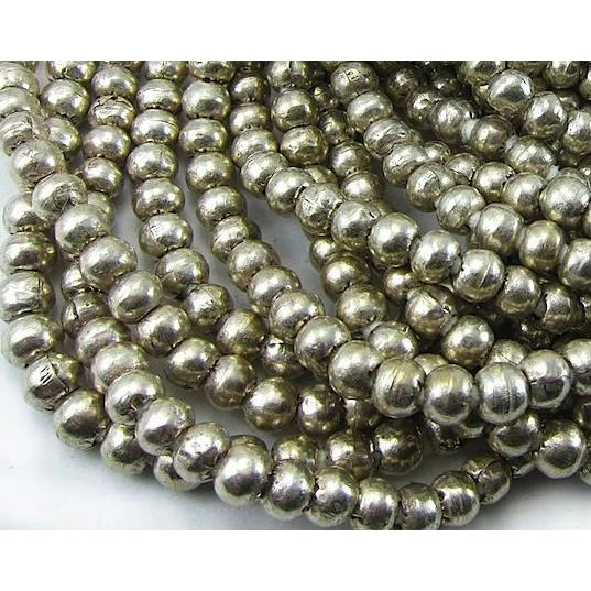 Ethiopian Silver over Copper Large Round Strand - Image 2