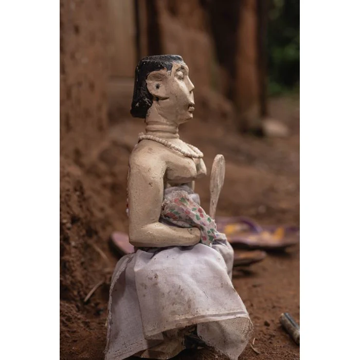 Ewe Mami Wata Female Figure, Togo #910 - Image 8