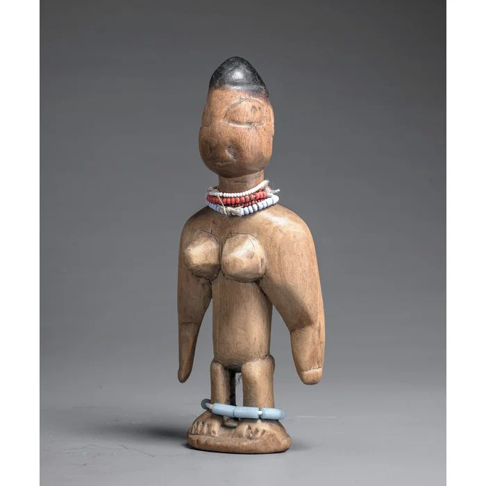 Ewe Female Venavi "Twin" Figure, Togo #448 - Image 3