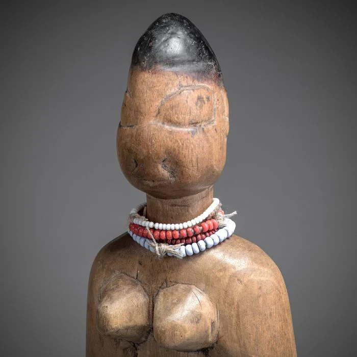 Ewe Female Venavi "Twin" Figure, Togo #448 - Image 7