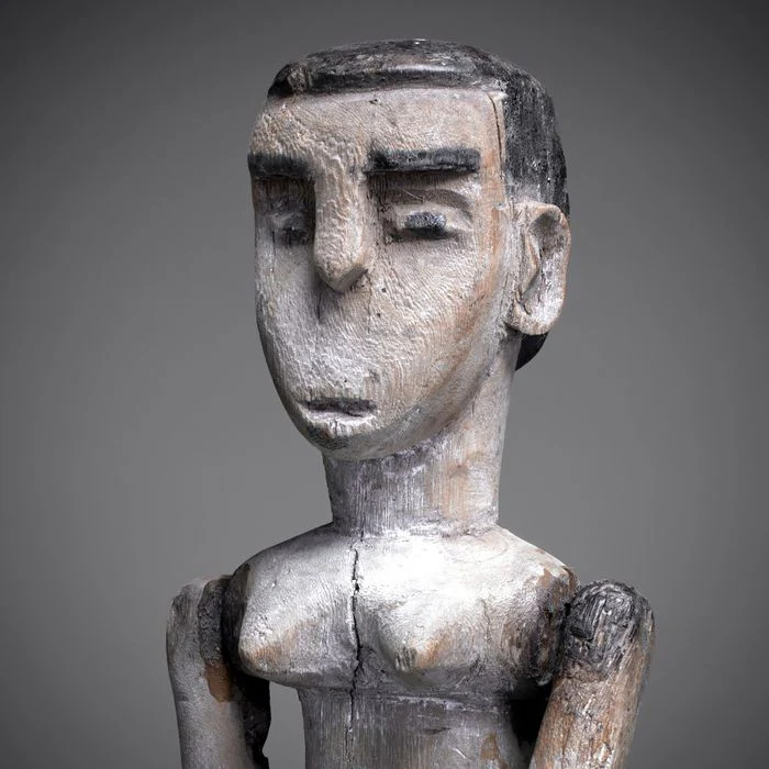 Ewe Masculine Altar Figure, Ghana #587 - Image 10