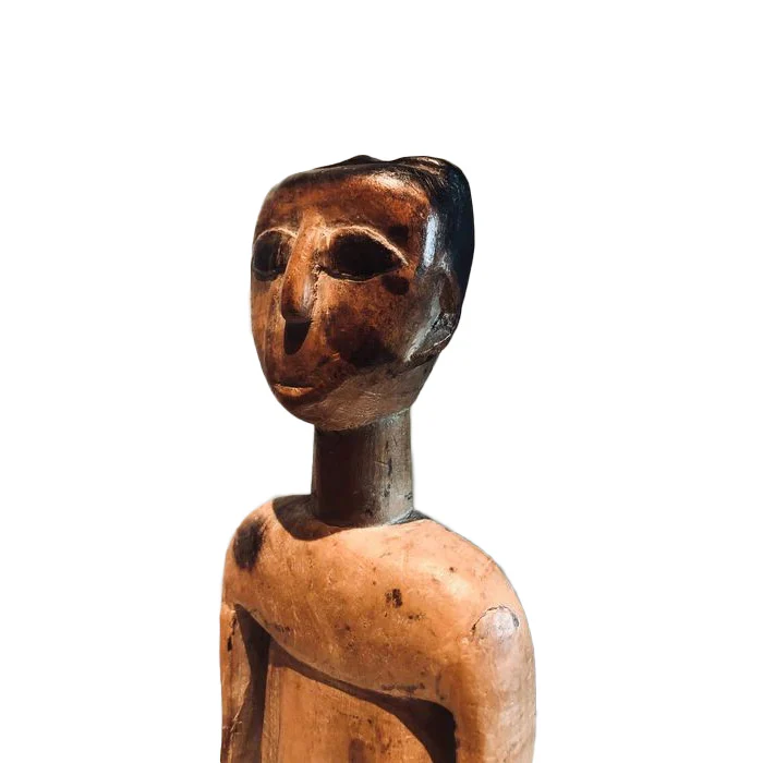 Ewe Venavi Male Figure, Ghana #669 - Image 6