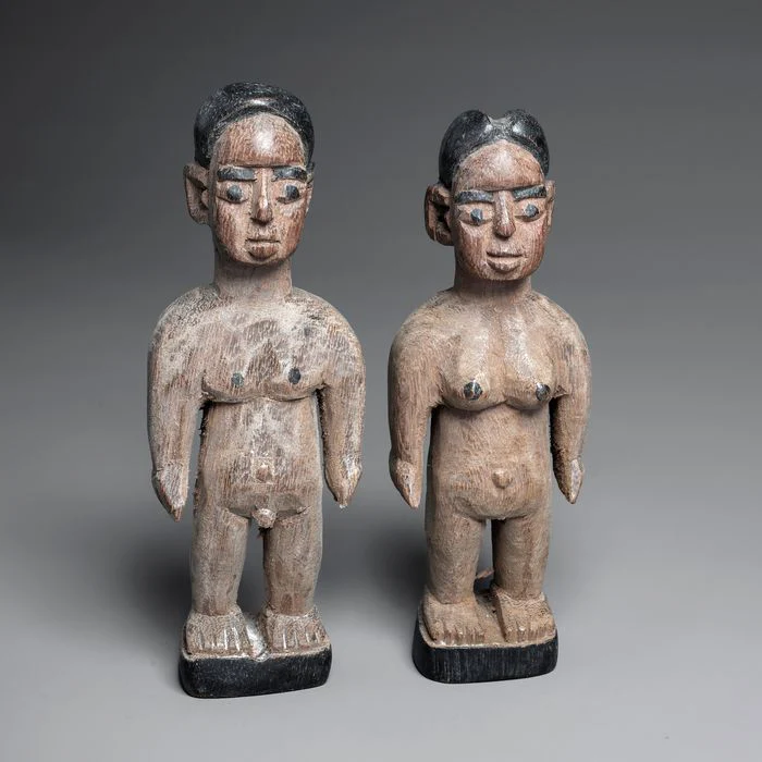 Ewe Venavi Twin Pair, Togo #450 - Image 2